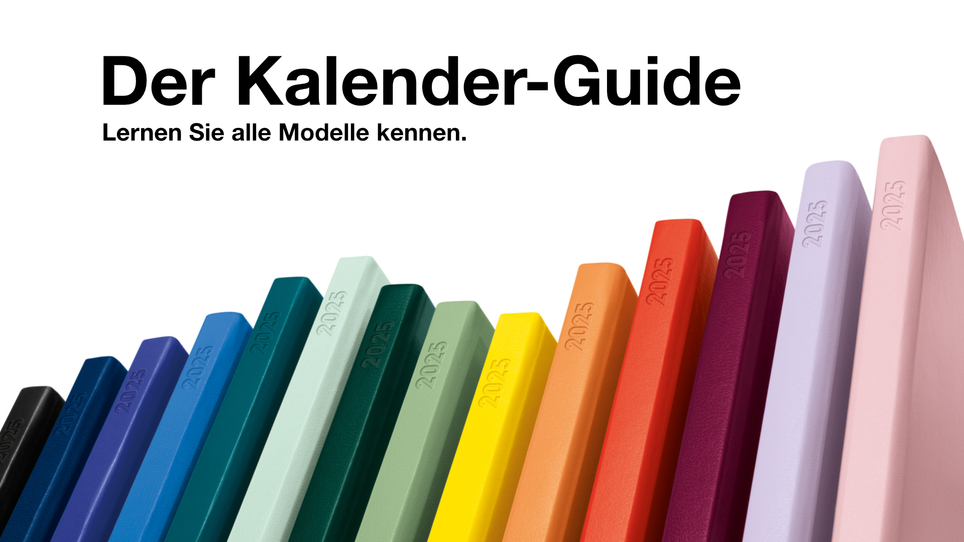 Der Kalender-Guide - Lernen Sie alle Modelle kennen.