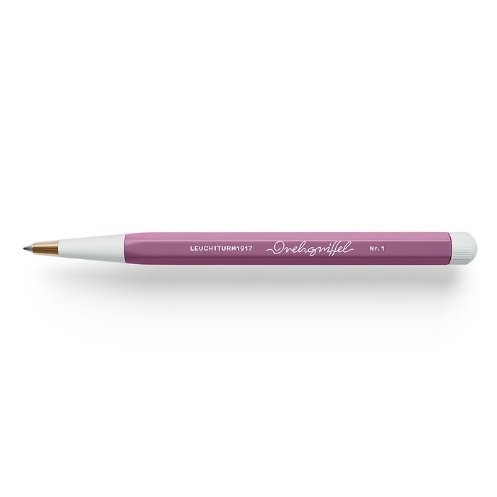 Drehgriffel Nr. 1, Dusty Rose - Gelstift mit schwarzer Tinte