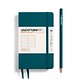 Notizbuch Pocket (A6), Hardcover, 187 nummerierte Seiten, Pacific Green, Dotted